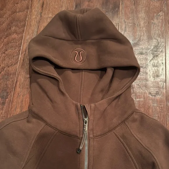 2 Lululemon Cream and Brown Hoodies - Picture 7 of 10